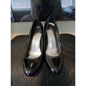 Women's Lauren Ralph Lauren Black Pump Patent Leather Heels Size 6.5